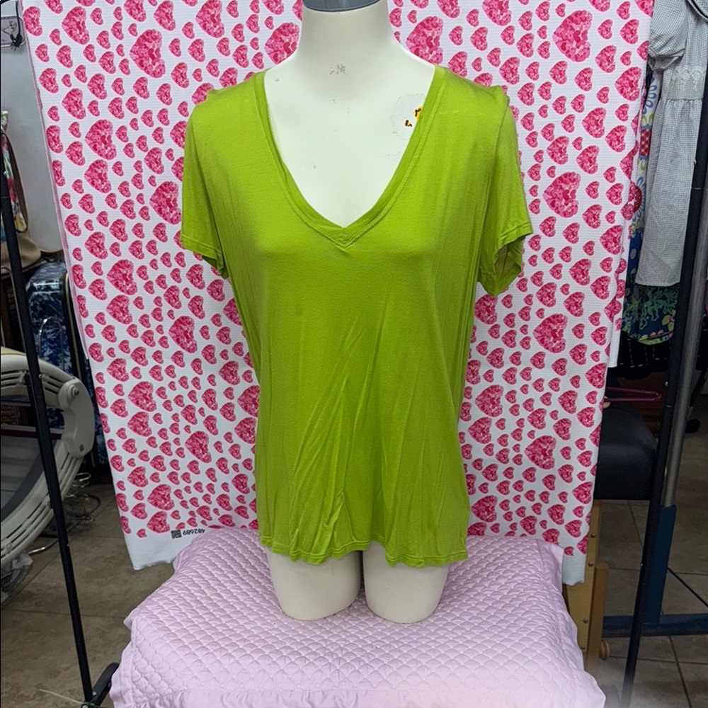 Vibrant Green Women's Top